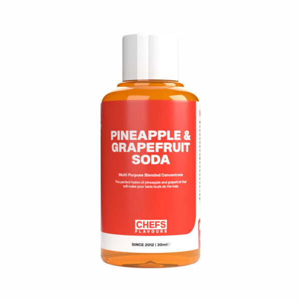 Pineapple & Grapefruit Soda - Chefs Flavours Blended Concentrate